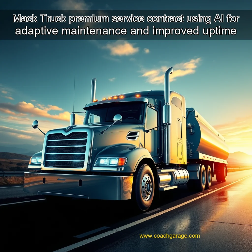 You are currently viewing Mack Truck premium service contract using AI for adaptive maintenance and improved uptime