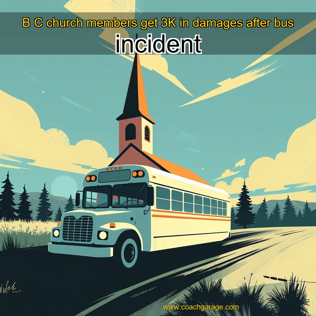 You are currently viewing B  C  church members get 3K in damages after bus incident