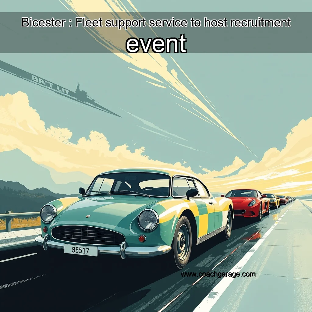 Read more about the article Bicester : Fleet support service to host recruitment event