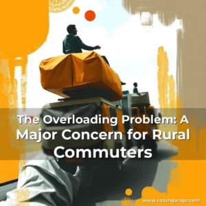 Artistic representation for The Overloading Problem: A Major Concern for Rural Commuters