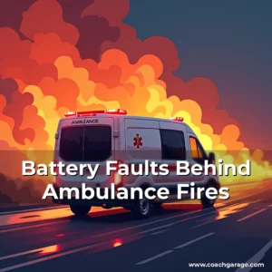Read more about the article Battery Faults Behind Ambulance Fires