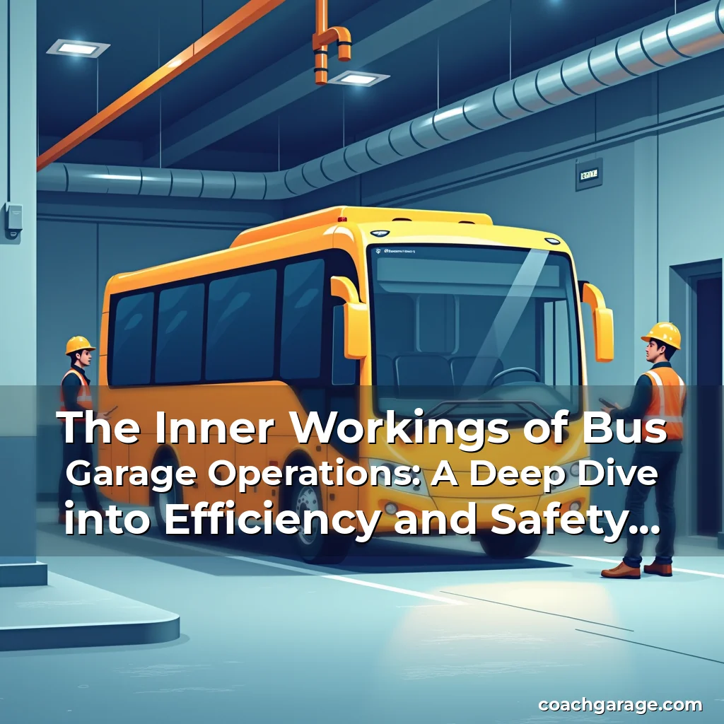 Read more about the article The Inner Workings of Bus Garage Operations: A Deep Dive into Efficiency and Safety Standards